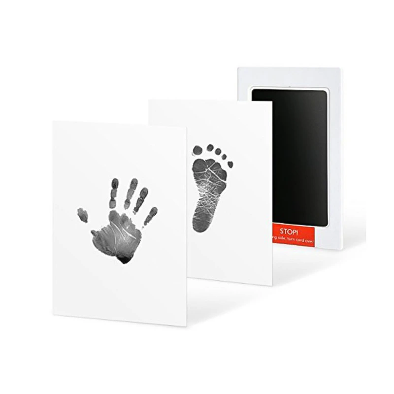Wholesale Inkless Baby Footprints & Handprints Pad Set for Newborn Keepsake With Paper For Pet Memorial-Xinchen 1