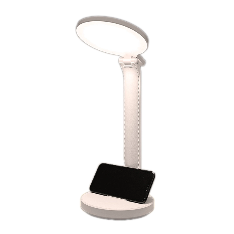 Gl-92dc Foldable Recharge Dermatoglyph 180 Degrees Adjustment Led Desk Lamp Modern Bedroom Eyeshield Study Table Light 1