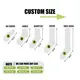 Mens Athletic Socks Black Sustainable by Huayang 5