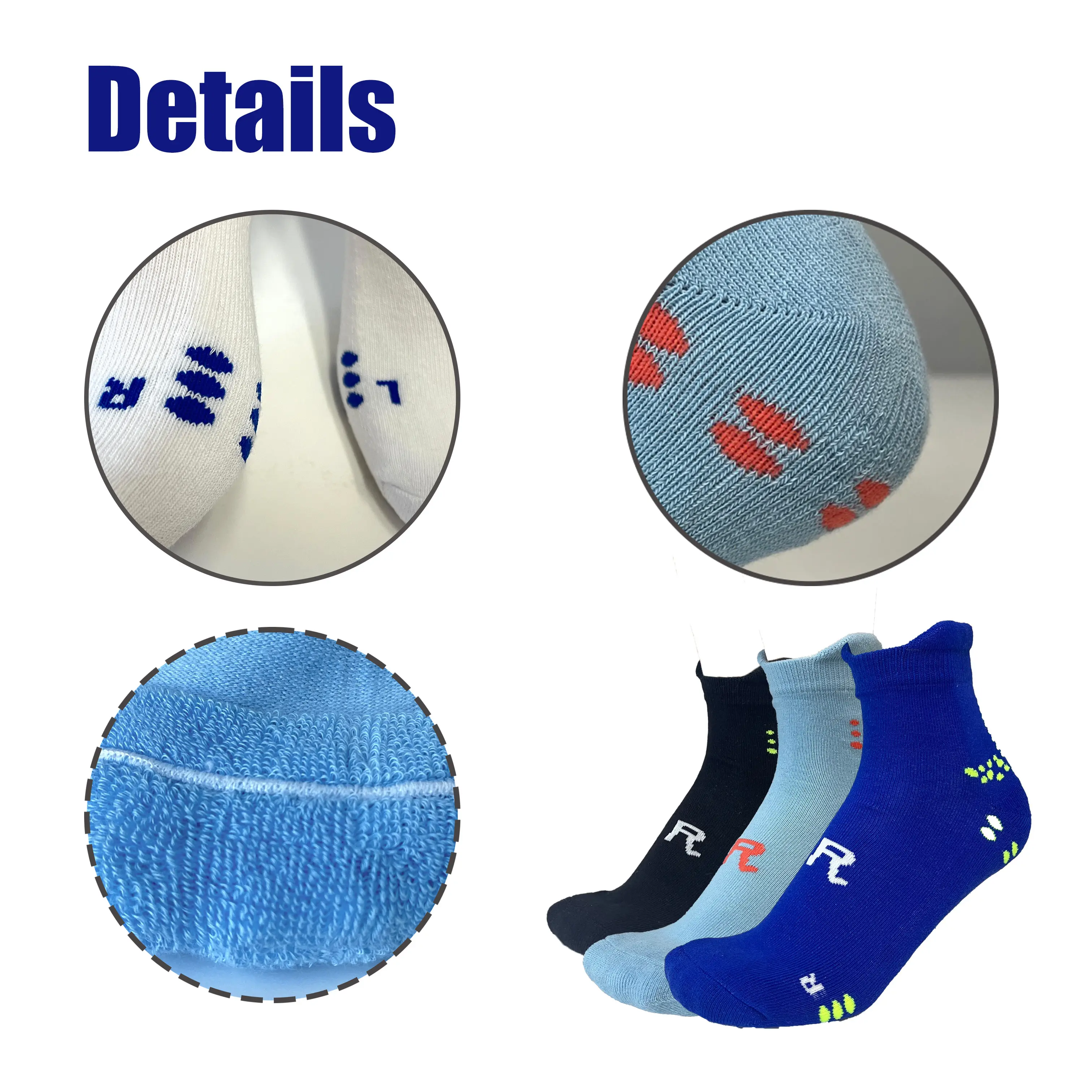 Mens Athletic Socks Black None - - Huayang 2