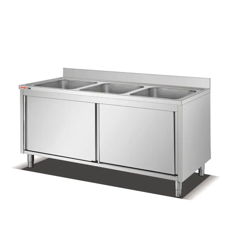 WANCHU Stainless Steel Kitchen Sink Manufacturers Brush Satin Steel Finshsupplier 3