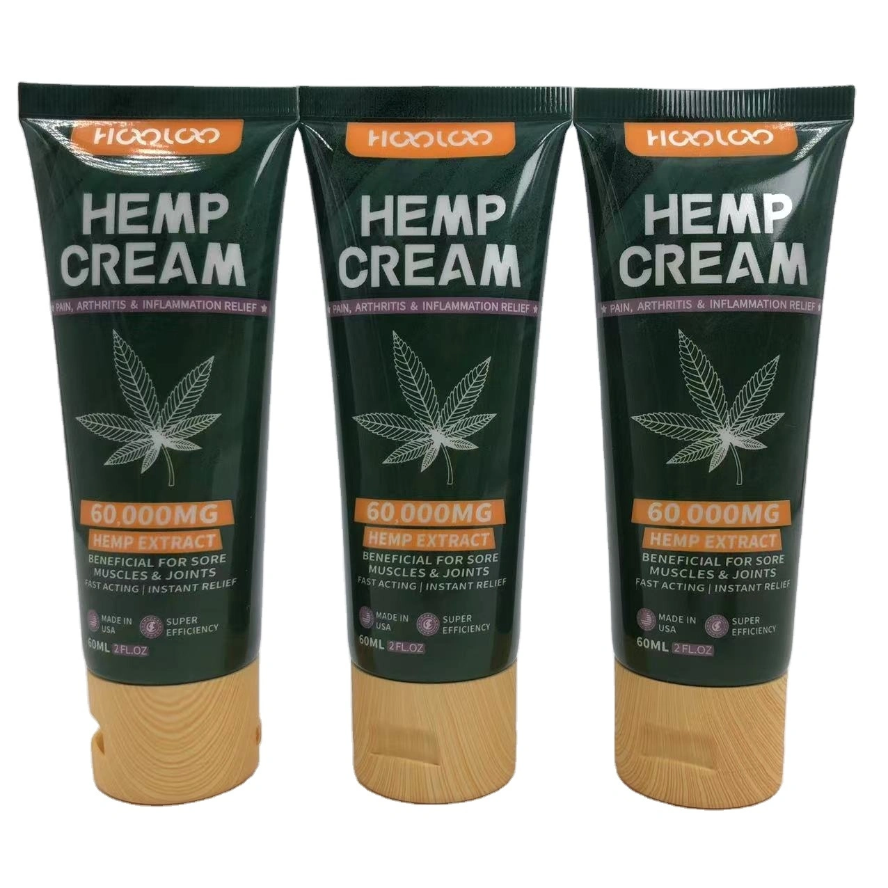 The Fine Quality Empty Round Shaped Plastic Tube Cosmetic Containers 60ml Ointment Packaging Tube 1