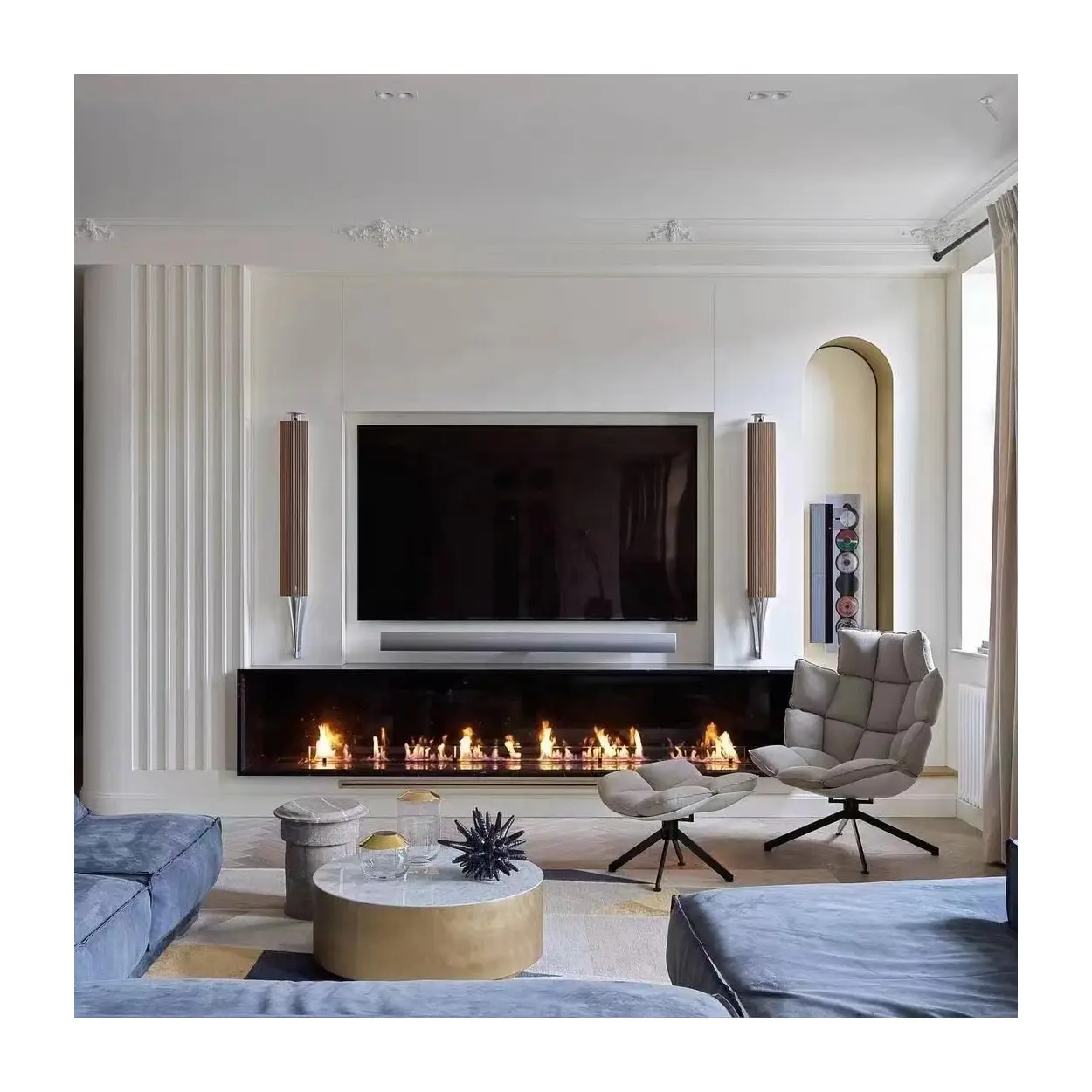 Water Vapor Architect Firm Ethanol Fireplaces by SEFIRE 4