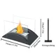 Glass Tabletop Fireplace New Image Gifts by NEW IMAGE 6