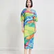 Green Pleated Gown 3-7working Days - - Pleats Clothing 6