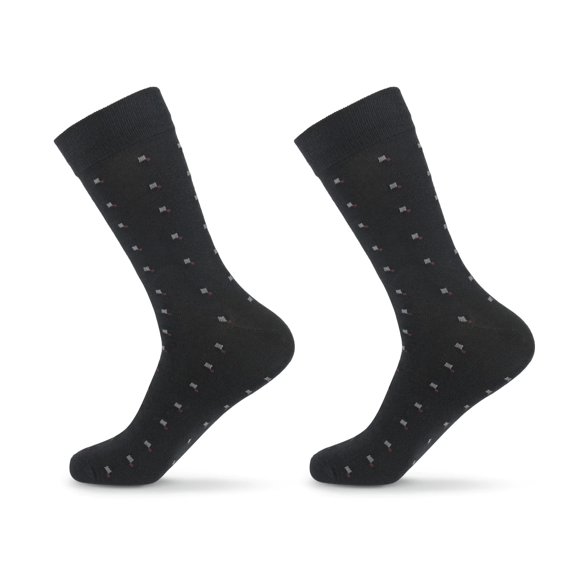 Chaussettes d'affaires en coton pour hommes pour la vente en gros 1