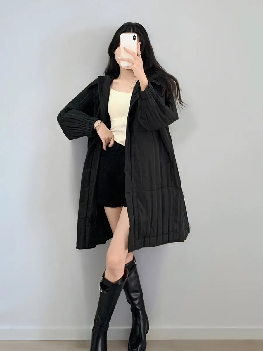 Pleated Back Cardigan Made in China by Pleats Clothing 6