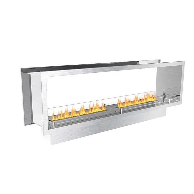 Stainless Steel Fireplace Box