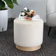 Velvet Ottoman 8808 - - NEW IMAGE 2
