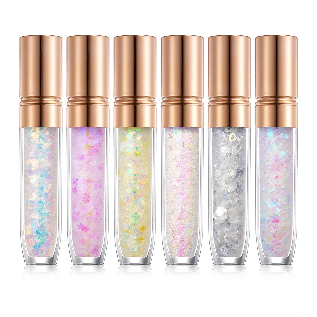 Wholesale High Pigment Shimmer Makeup Eye Shadow Makeup Cosmetic Glitter Gel Holographic Chunky Face Body Glitter Gel 1