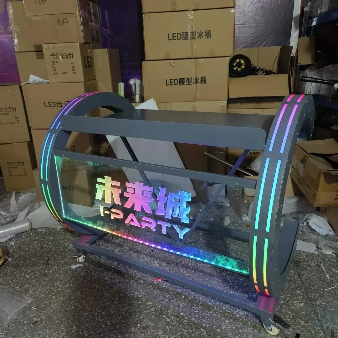 Lighted Bar Furniture Rechargeable Battery with EU/AU/UK/US Socket Charger - for Bar - Xingxuancai 6