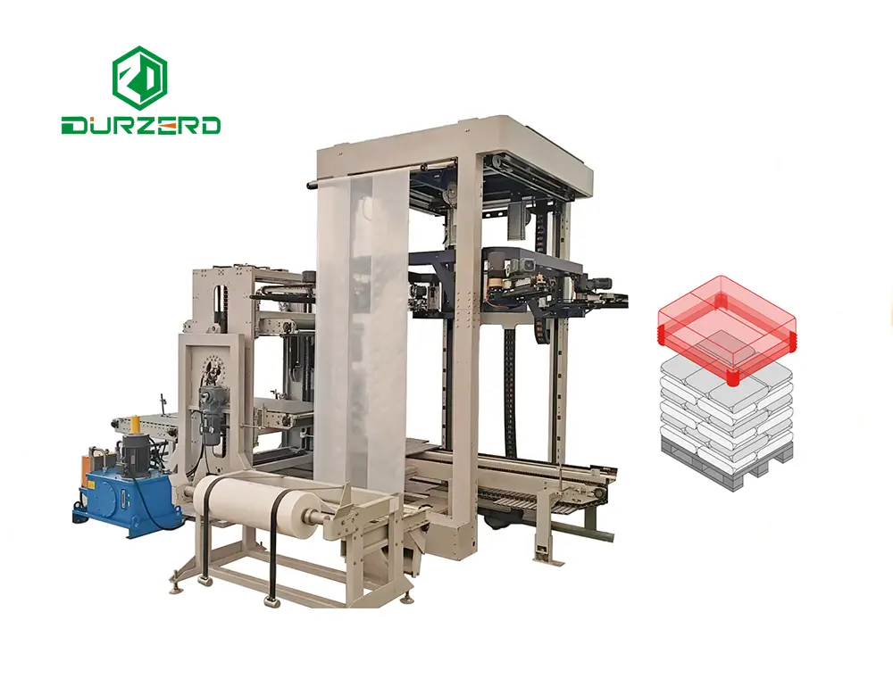 Durzerd Automatic Bag Palletizer Machine Electrical and Pneumaticquality Assurance 2