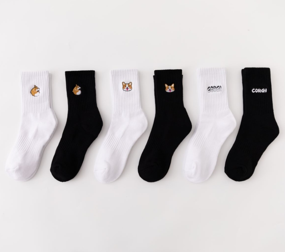 Chaussettes à tricoter avec logo personnalisé - Chaussettes OEM ODM de haute qualité 1