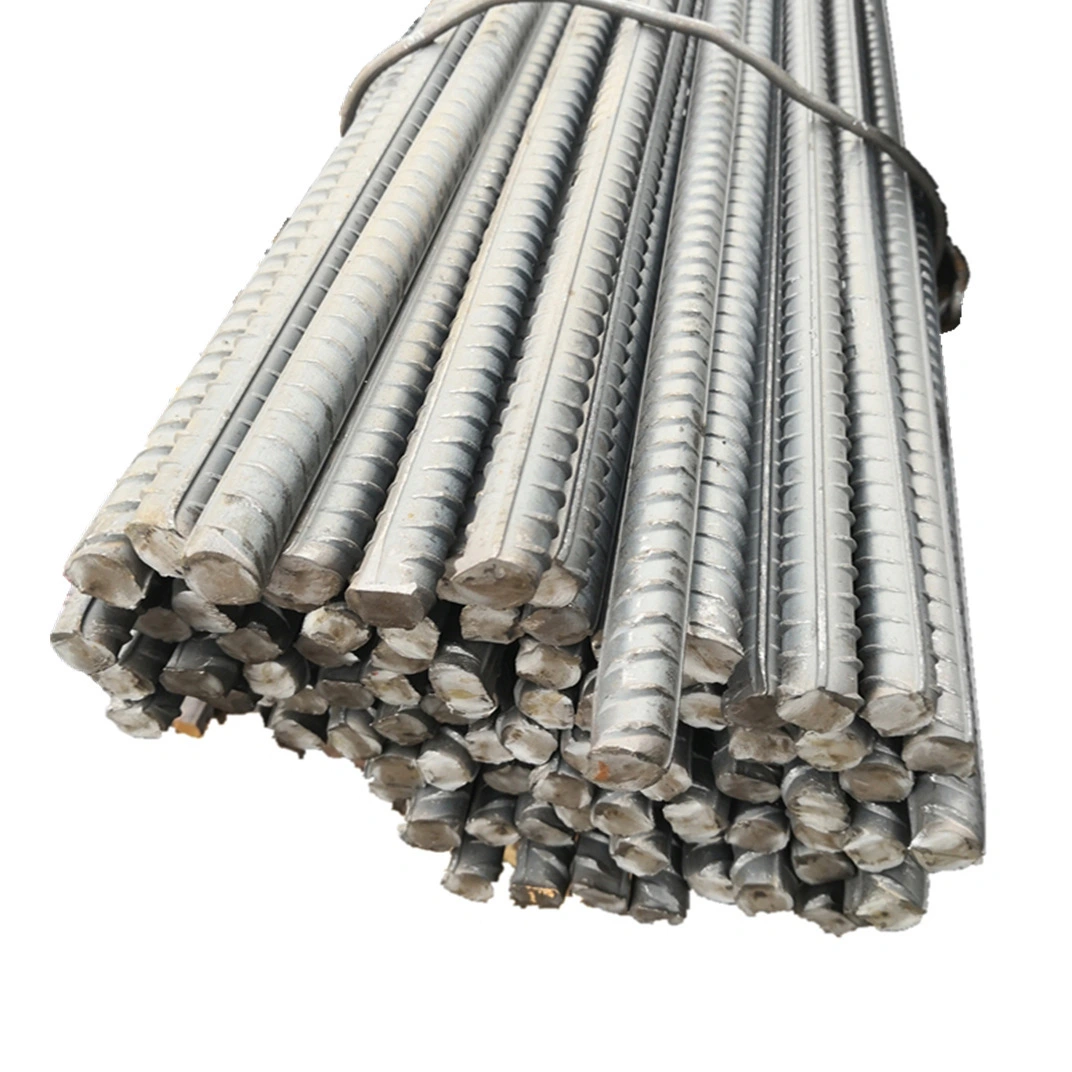 Barra de refuerzo de acero al carbono deformada de 12 mm, 14 mm y 18 mm para construcción de hormigón 1