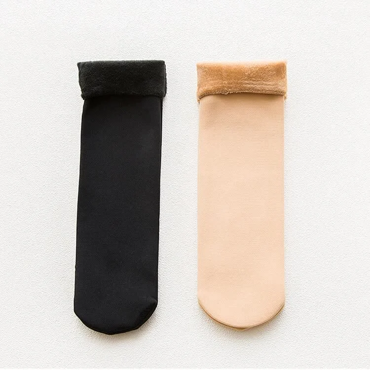 Warm Plush Winter Floor Socks for Men and Women - Wholesale Woolen Thermal Socks 1