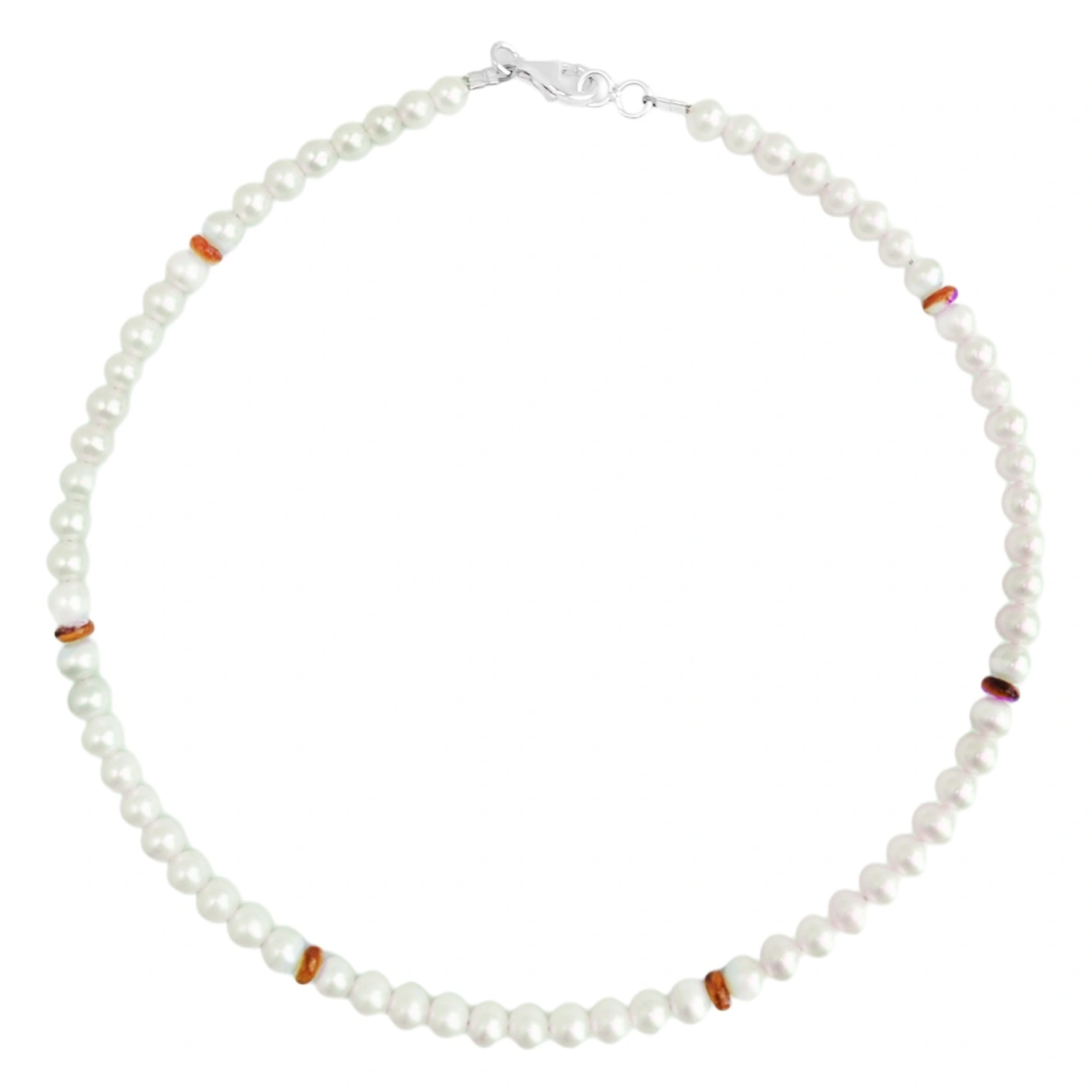 Natural Pearl Natural Spiny Oyster Necklace Summer Jewelry Hot Sale Female High-end Fashion All-match Pearl Necklace 1