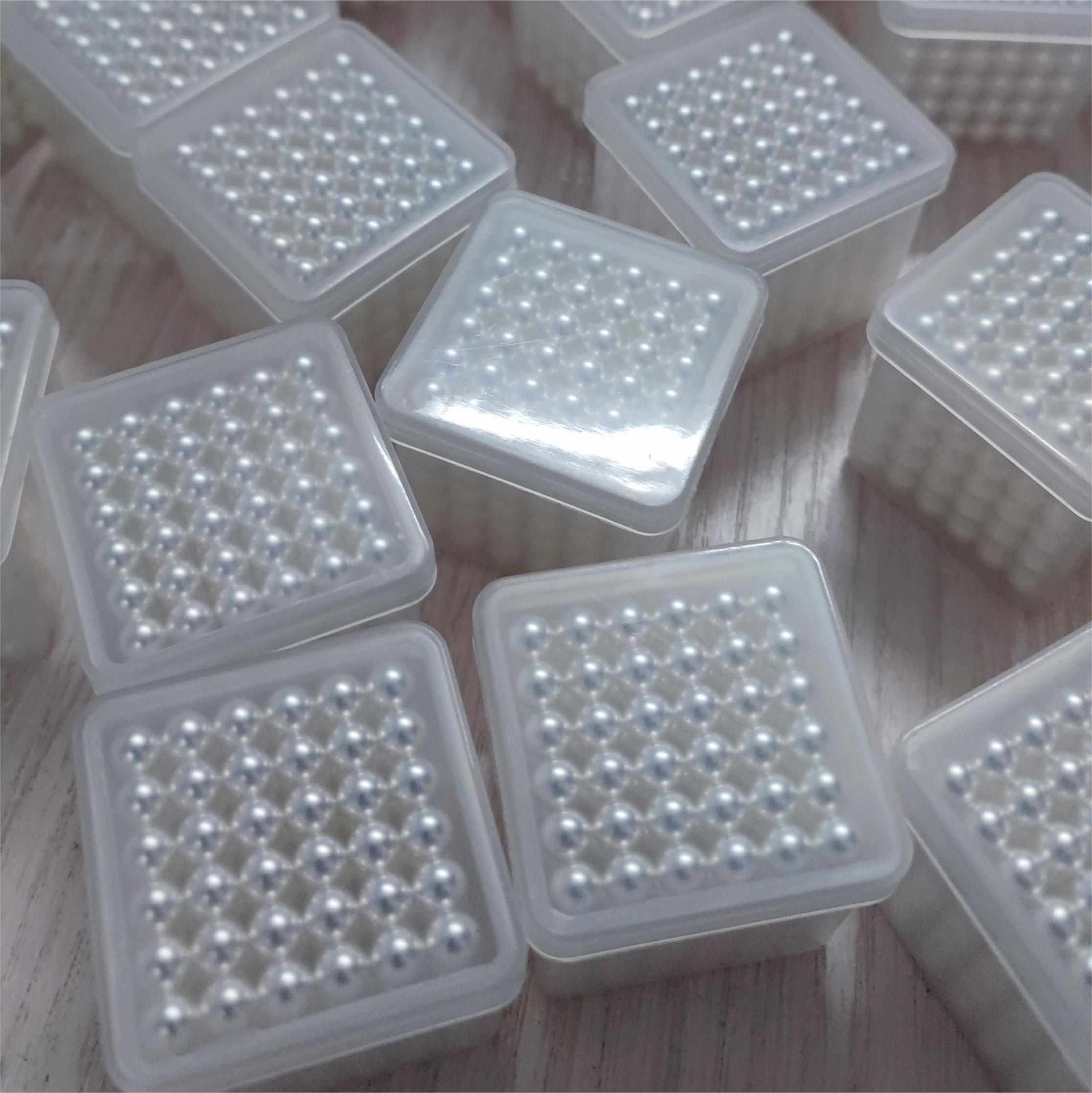 HUANLIN Custom N35 Grade Permanent Neodymium Composite with Welding Service Cylinder Ring Block Shapes Magnet Balls 6