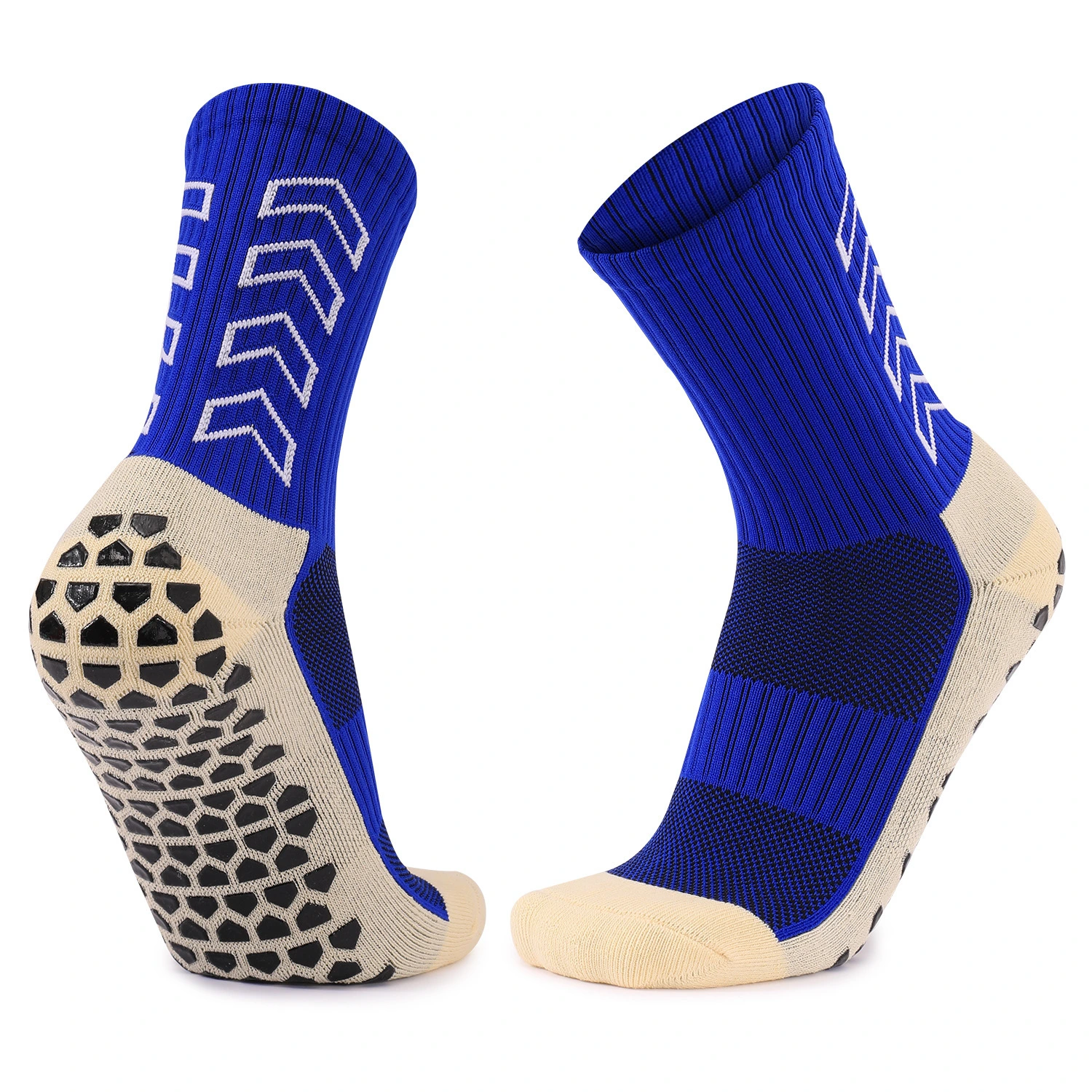 Custom Knit Logo Sports Running Socks for Men Women Unisex 1