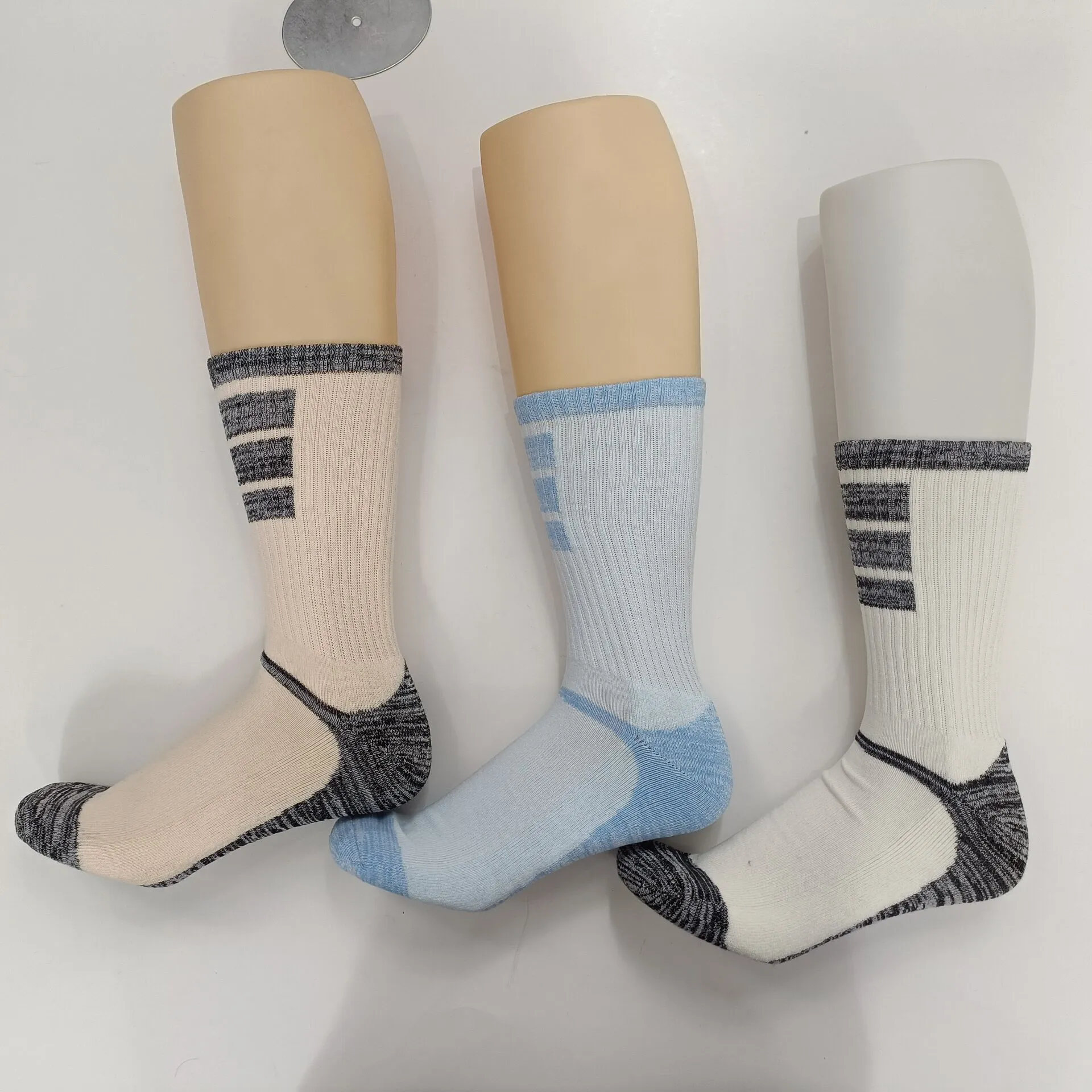 Custom Size Sports Socks - Colorful Cotton Polyester Design in Different Colors 1