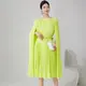 Pleated Short Gown 2024 - - Pleats Clothing 2