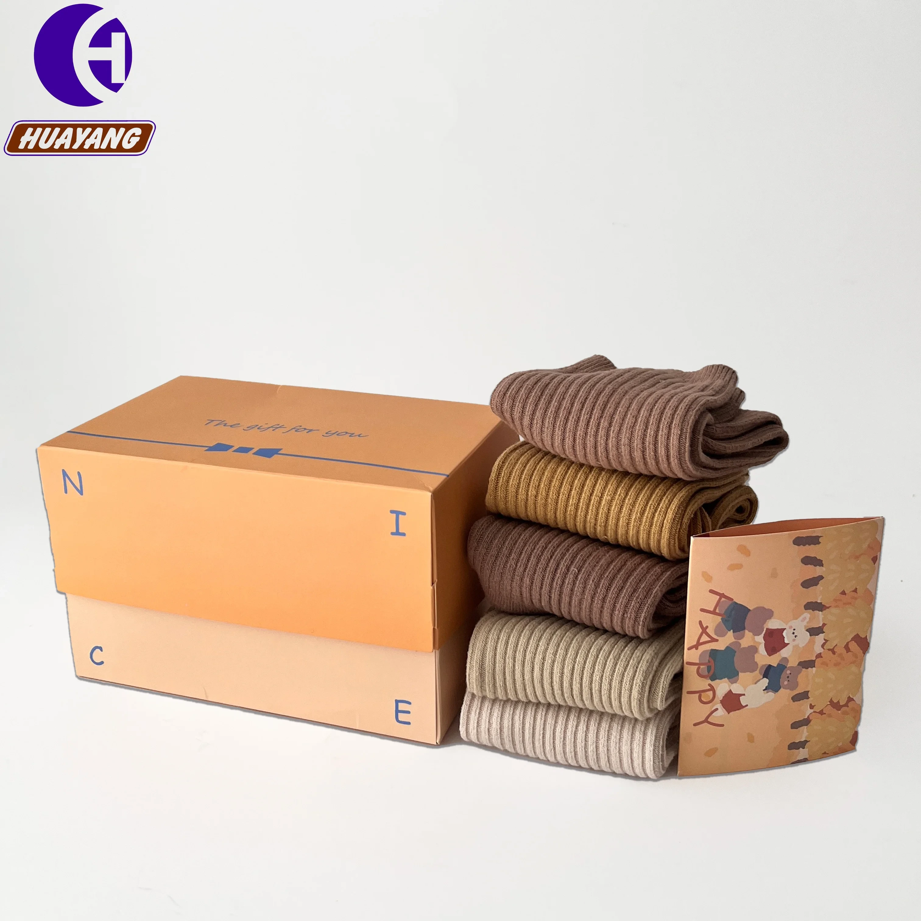Calcetines de punto de algodón de alta calidad para mujer, calcetines de punto transpirables, estilo informal, primavera y verano, se adaptan a toda la temporada de otoño 1