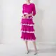 Red Pleated Gown Fast Shipping to Over 200+ Countries & Regions. by Pleats Clothing 2