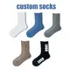 Black Athletic Socks for Men Customized Colors - - Huayang 3