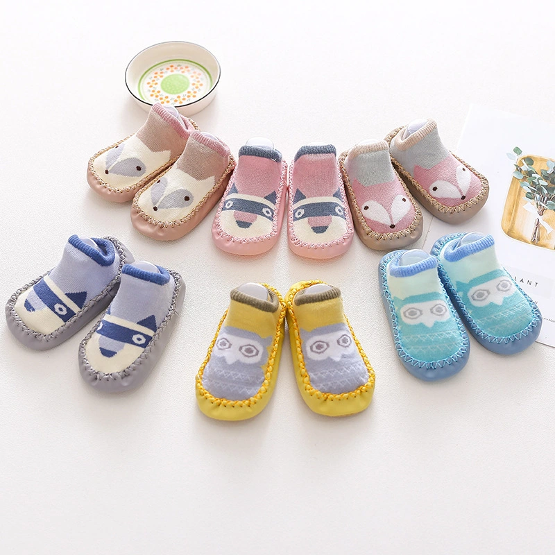 Baby Anti-slip Knit Floor Socks Custom MOQ 5 pairs 1