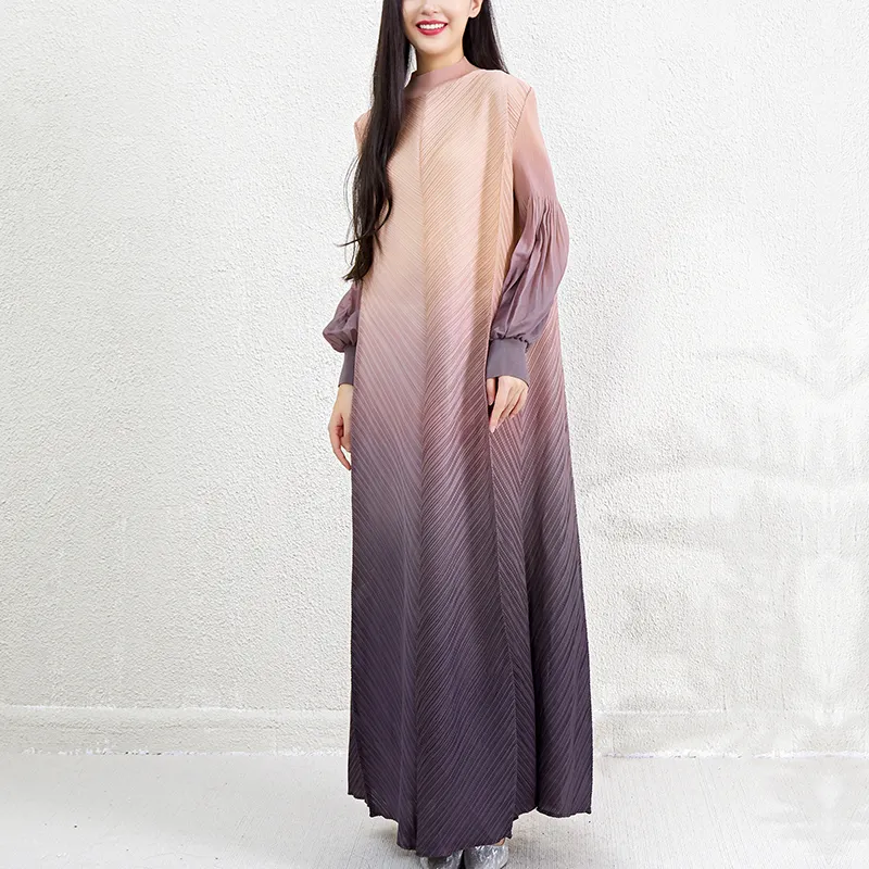 Long Pleated Gown One Size & Customized by Pleats Clothing 6