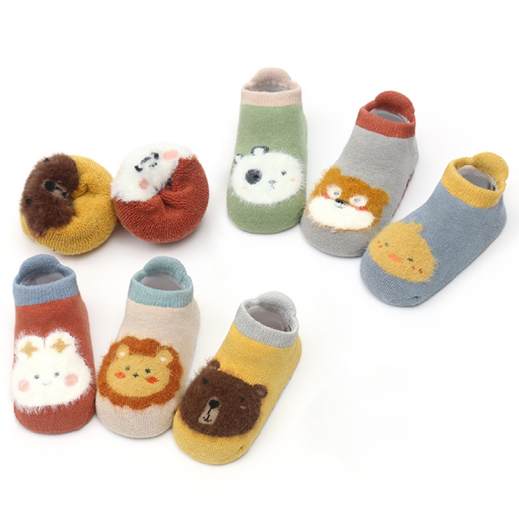 Baby Winter Crew Socks - High Quality Thicker Cotton 1