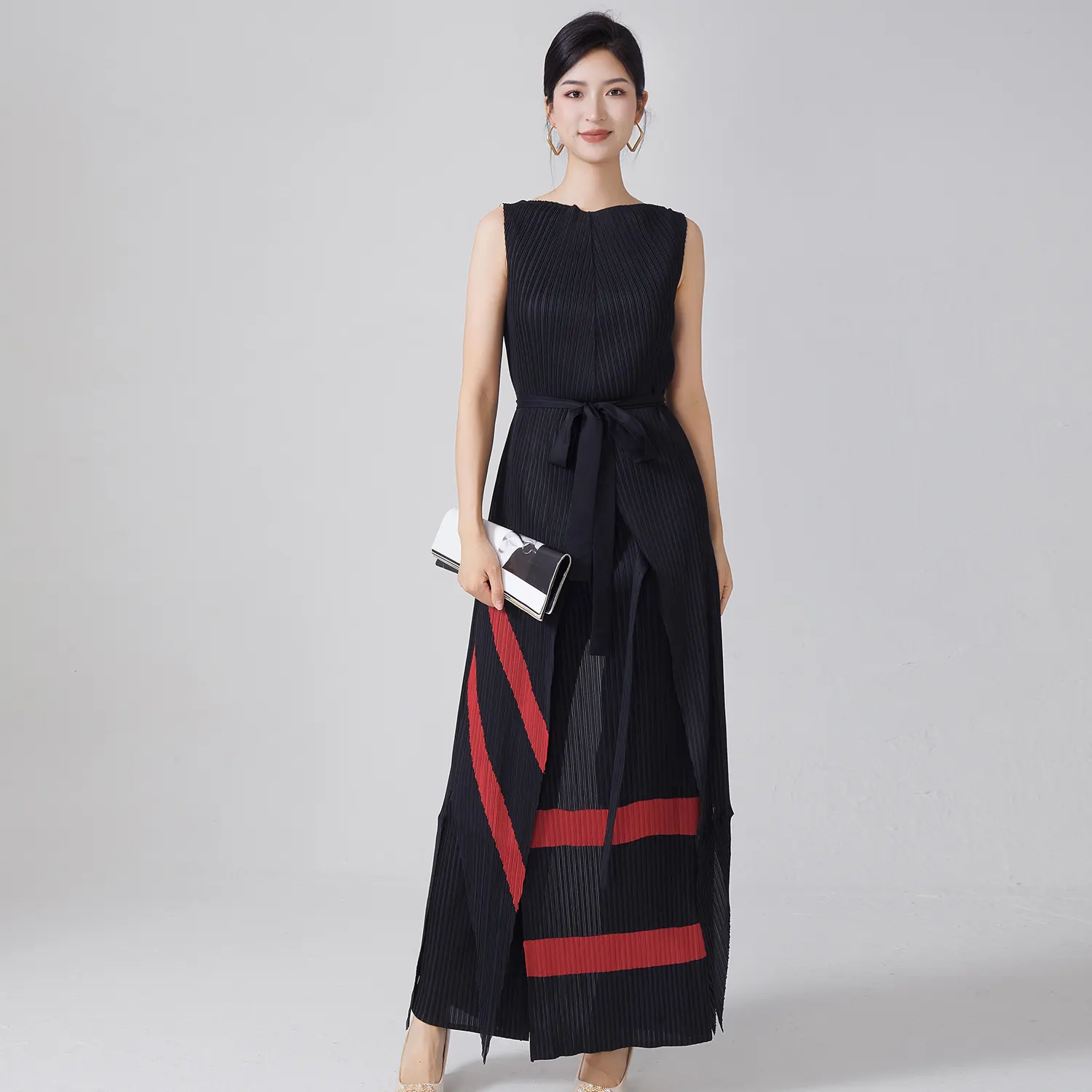 Pleated Tiered Ruffled Strapless Gown 7-10 Working Days - - Pleats Clothing 6