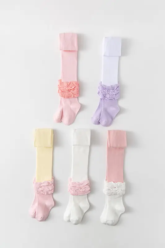 Toddler Tights Customzied Socks Packaging by Huayang 4