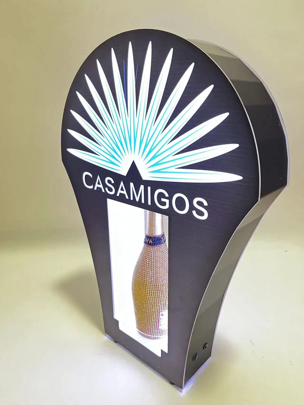 Led Letter Board Bottle Presenter for Bar Customized Shapefactory 5