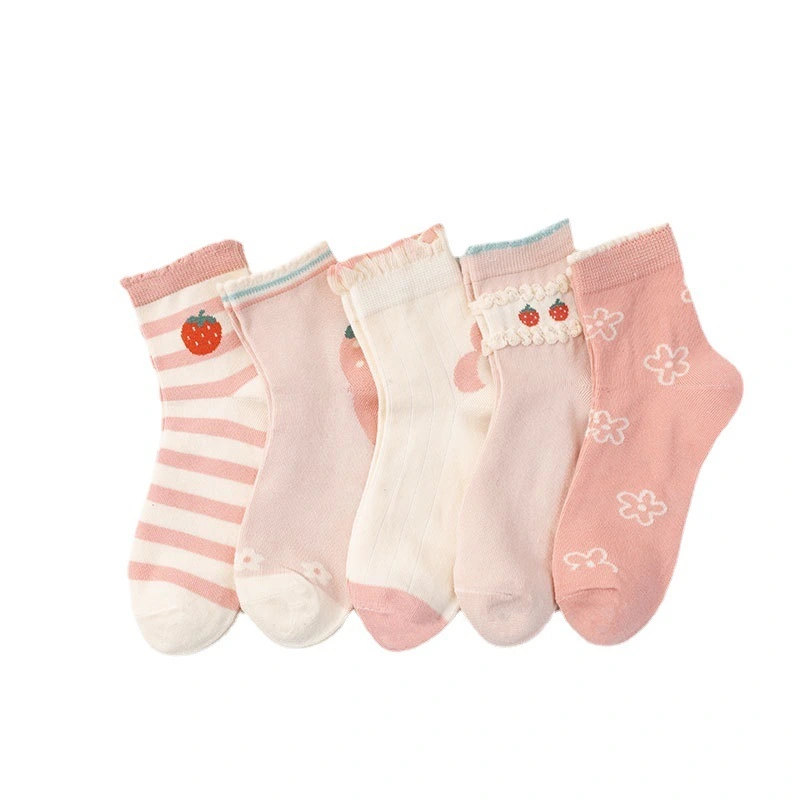 Chaussettes tricotées mignonnes et personnalisées pour filles - Chaussettes pour enfants de haute qualité 1
