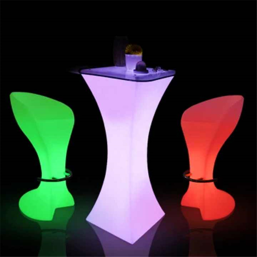 Tables de bar LED commerciales pour la maison et les lieux d'accueil 1