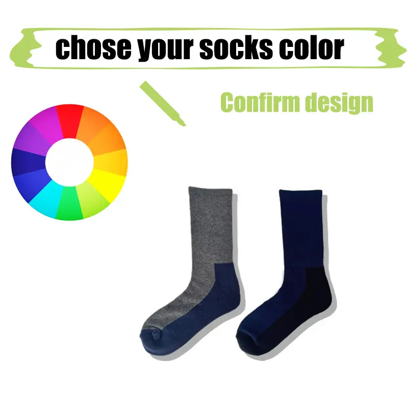 Men's Knee High Athletic Socks Socks by Huayang 4