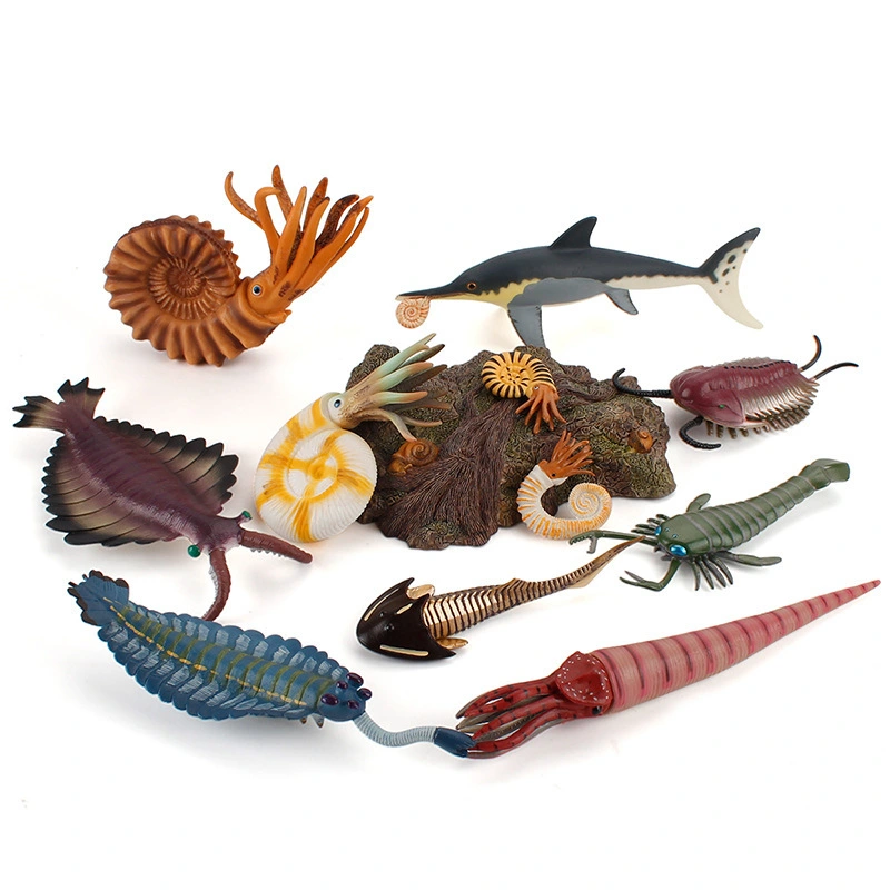 Custom Prehistoric Sea Life Animals Model Doll Action Figures 1