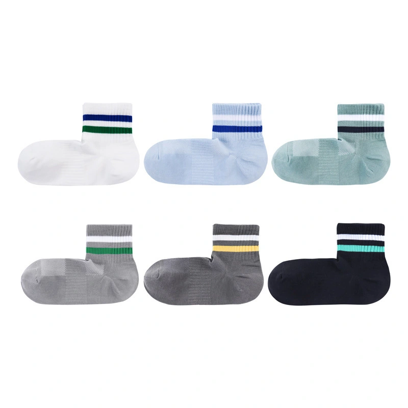 Custom Summer Cotton Polyester Men's Socks 1
