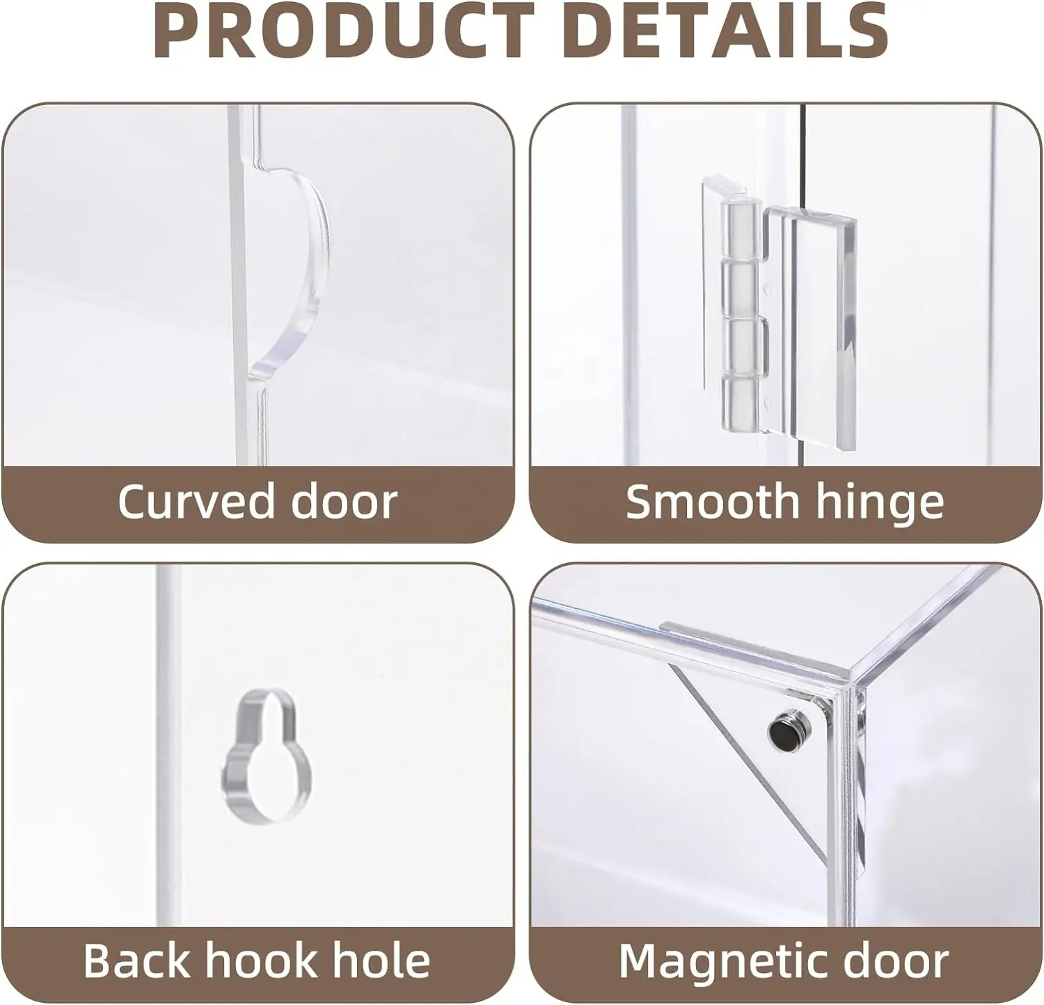 Acrylic Retail Display Cases Morden Luxury - - HQ ACRYLIC 2