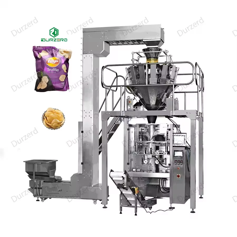 Máquina automática de embalagem de salgadinhos de batatas fritas 1