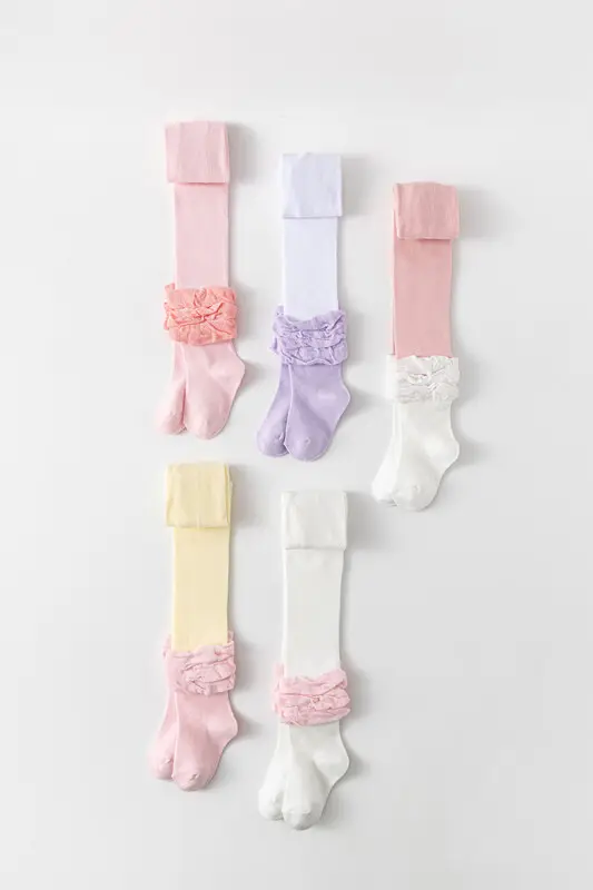 Toddler Tights Customzied Socks Packaging by Huayang 3