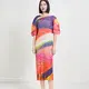 Green Pleated Gown 3-7working Days - - Pleats Clothing 1