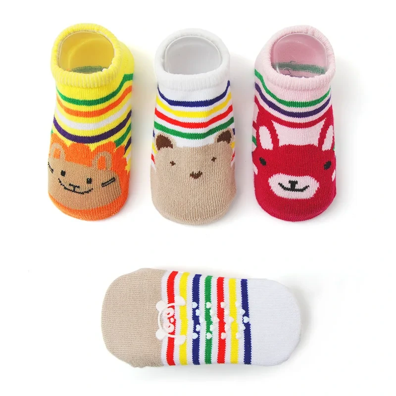 Custom Anti-Slip Child Socks: OEM ODM Polyester Cotton Baby Socks 1
