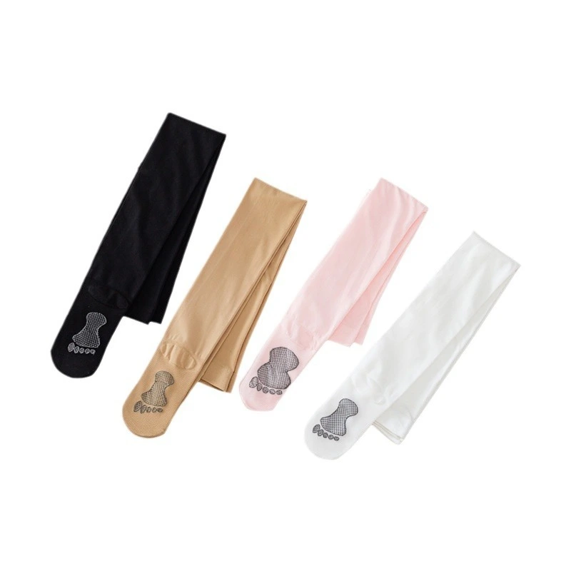 Custom Solid Color Anti Slip Tights For Kids 1
