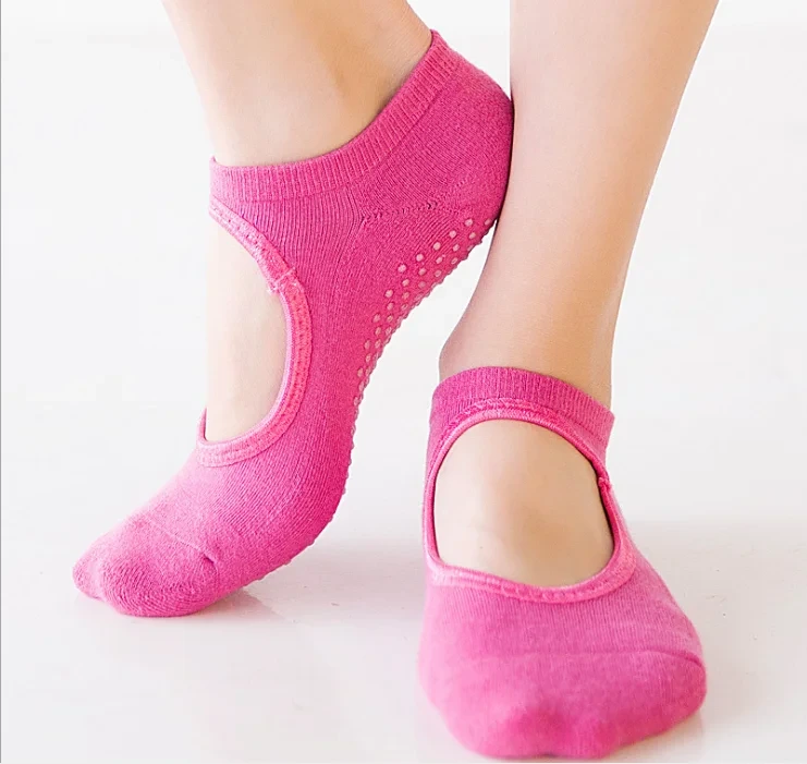 Custom Non Slip Trampoline Grip Socks for Women - Wholesale 1