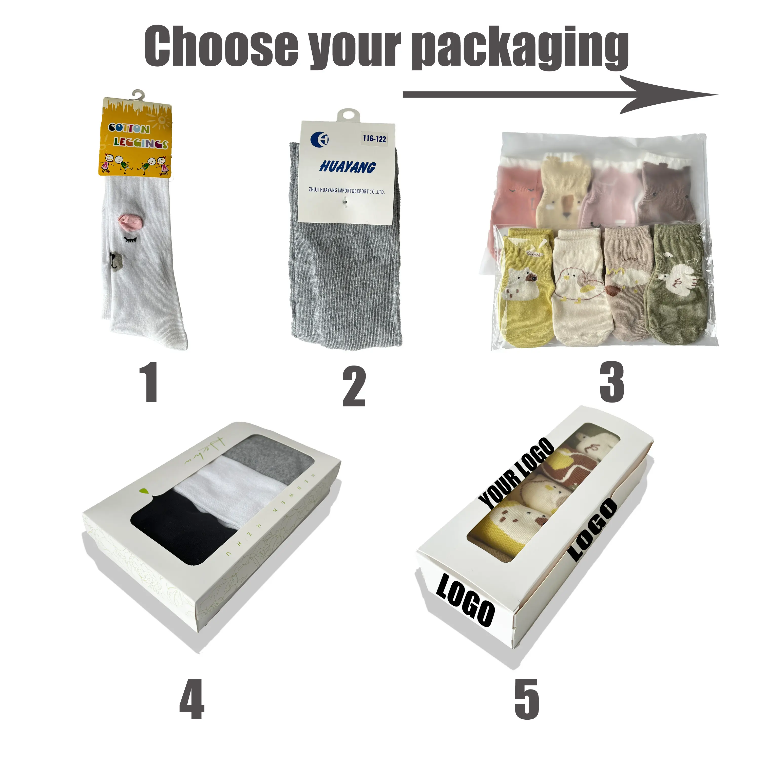 Childrens Warm Socks Make to Order - - Huayang 7