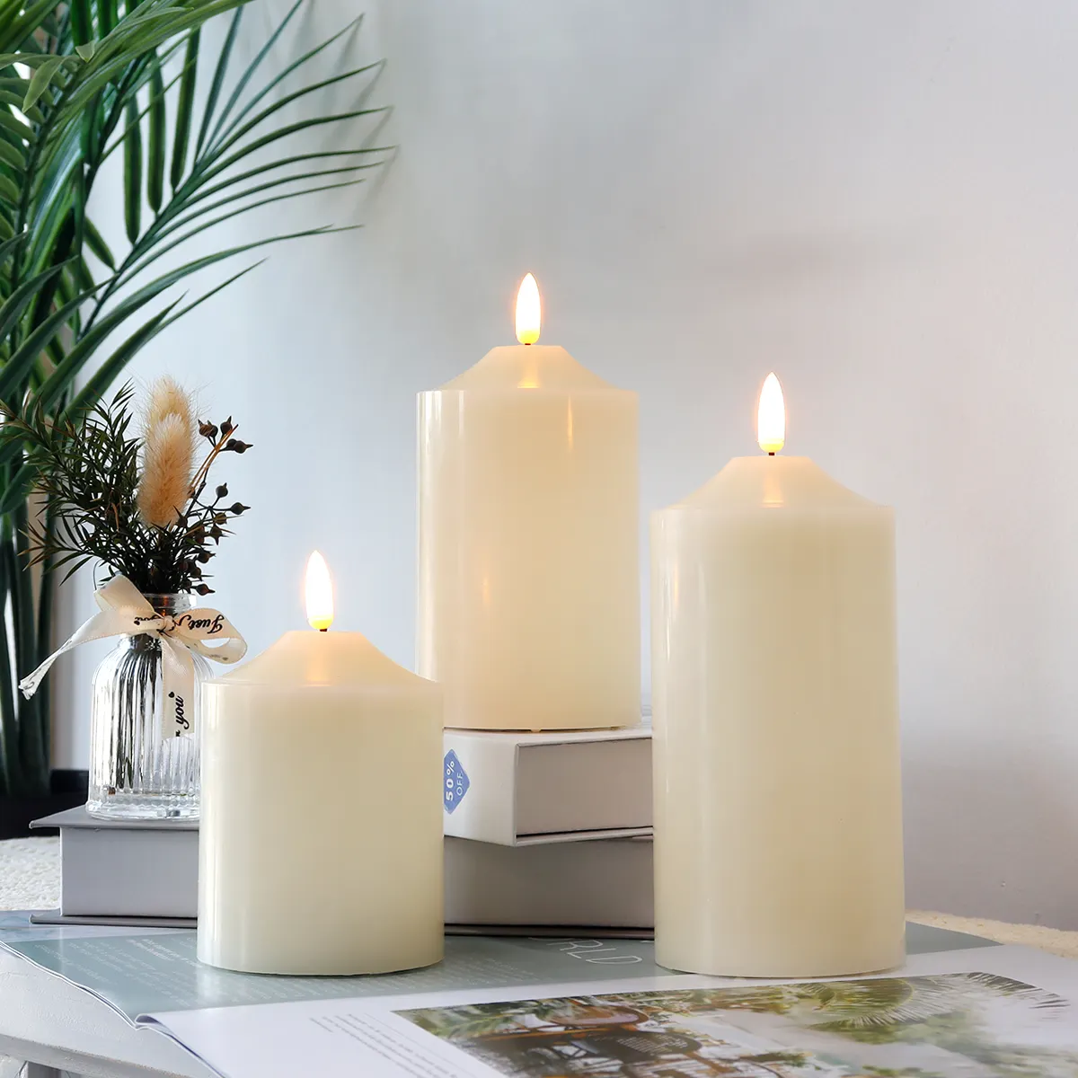 Remote Control Candles Mother's Day - - NEW IMAGE 5