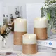 Realistic Flameless Candles PILLAR Wholesale - NEW IMAGE 6