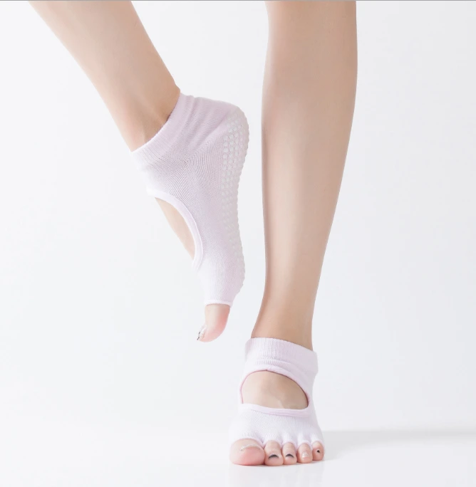 Cotton Anti-Slip Sports Yoga Socks for Ladies - Factory Direct Sell 1