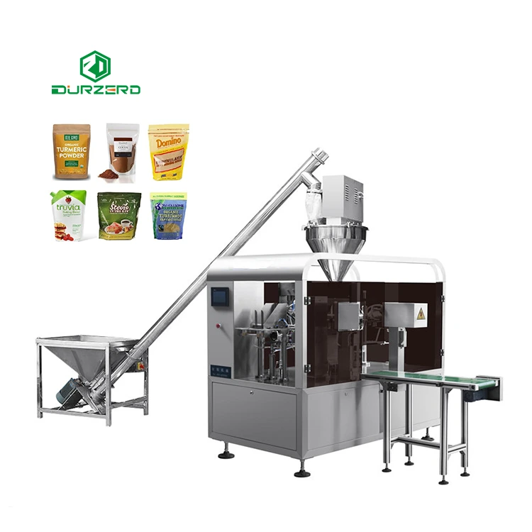 Riempitrice automatica per polvere rotativa 1